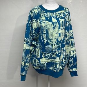 NYC graffiti sweatshirt